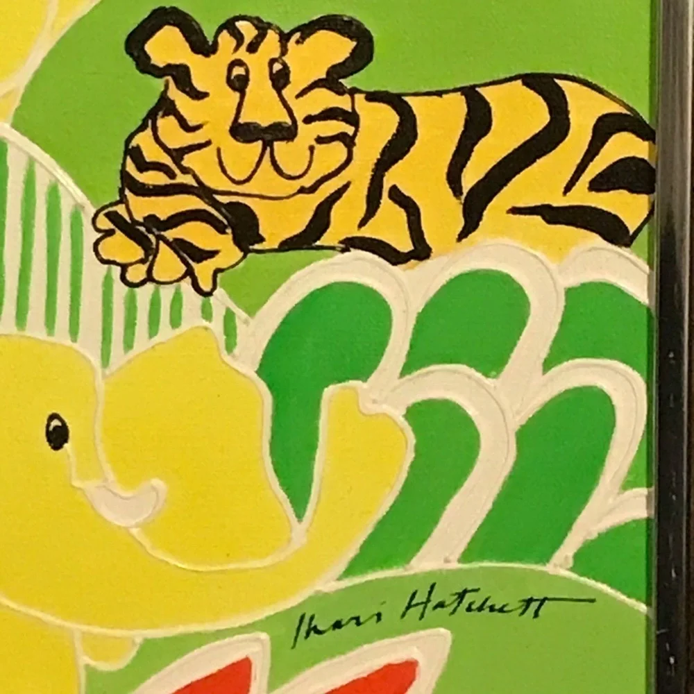 Vintage Original Shari Hatchett POP Art Painting